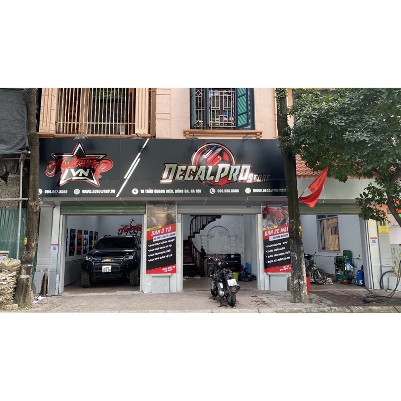 Tem họa tiết xe Morning Trống Đồng - Tem họa tiết ô tô Kia, tem dán sườn xe thể thao