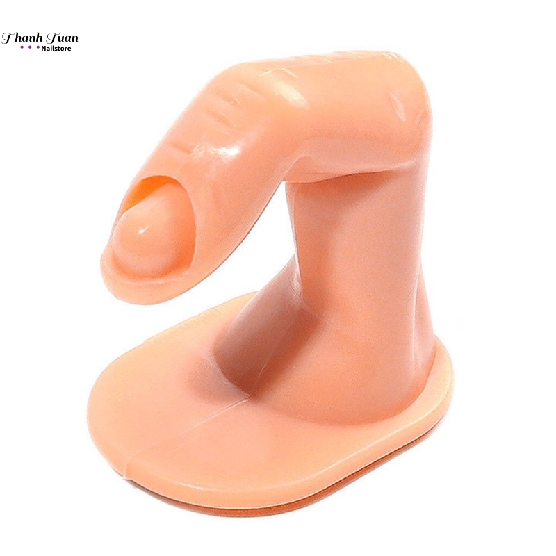 Ngón tay giả học làm nail sẵn 2 loại có móng và không móng - Phụ kiện đồ nail