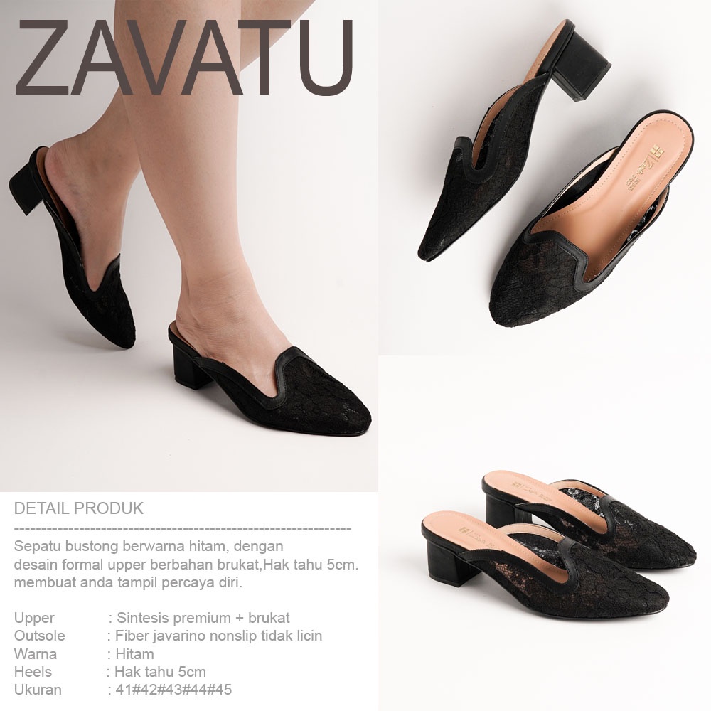 Giày Cao Gót 5cm Size Lớn Jumbo ZVT 091