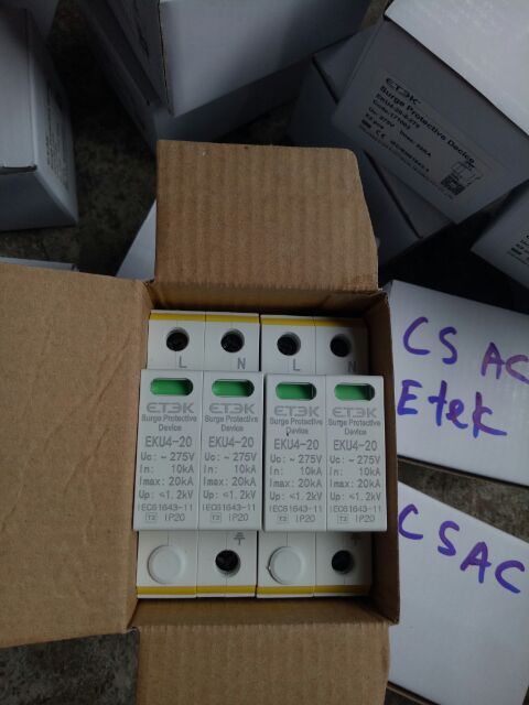 Chống sét lan truyền AC 1 pha hãng ETEK