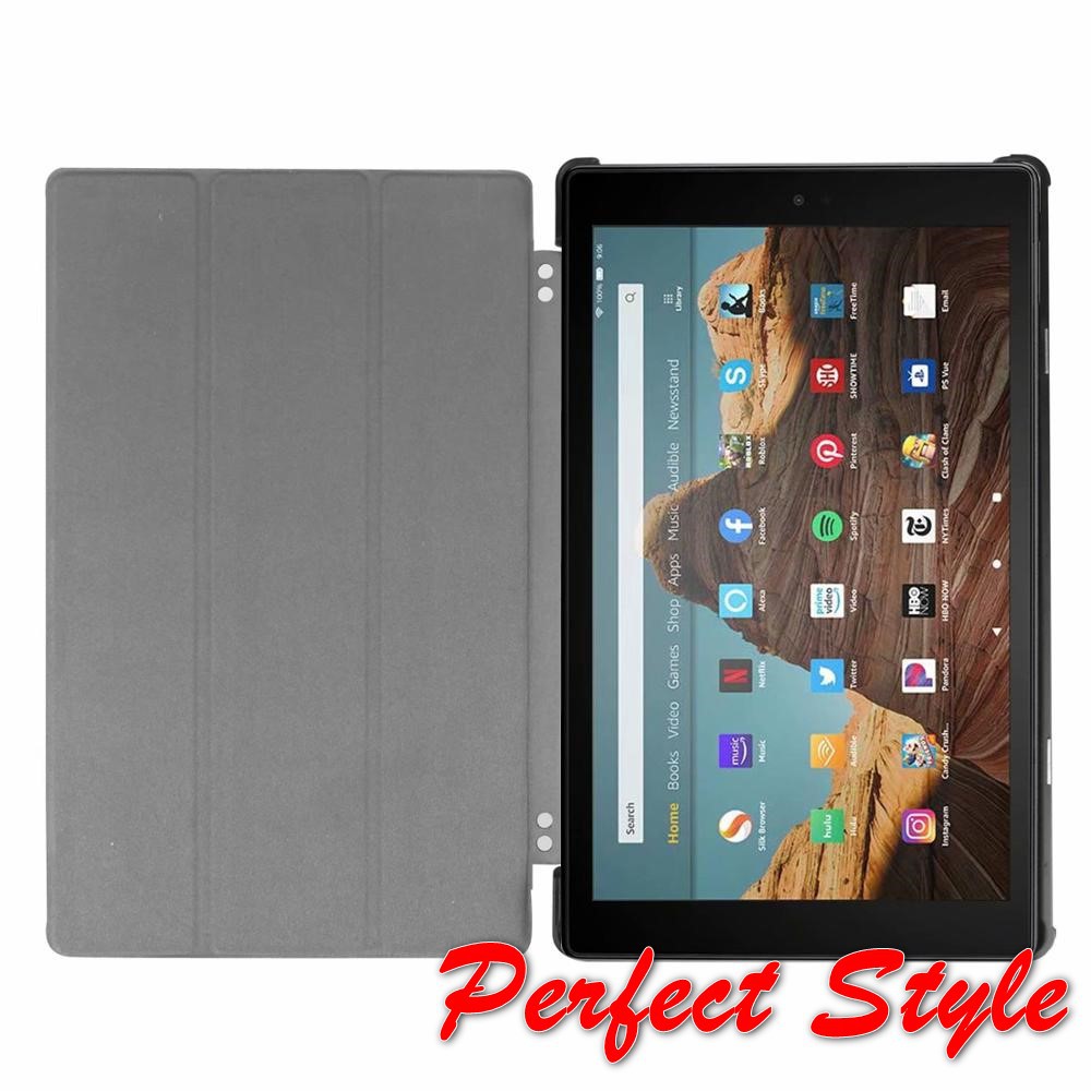 Bao da Amazon Kindle fire HD10 2017 2019 nắp gấp nam châm