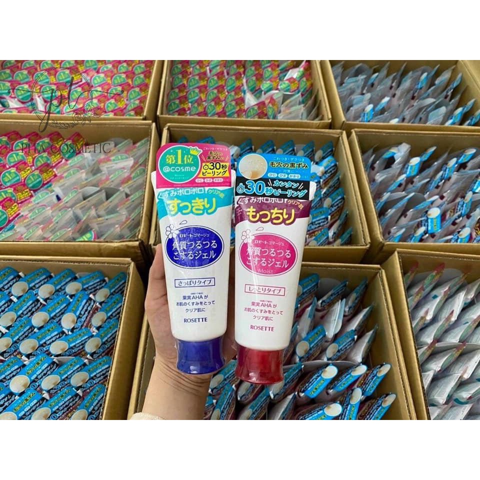 [Chính Hãng] Gel tẩy da chết Rosette Nhật 120g (mẫu mới) | BigBuy360 - bigbuy360.vn