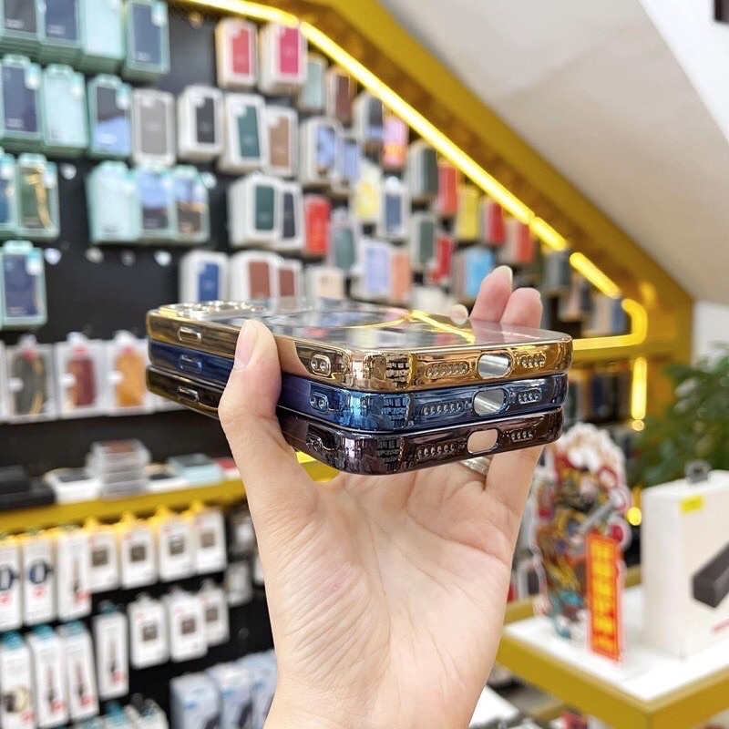 Ốp lưng KST DESIGN Masage hỗ trợ sạc không dây iphone 12 | 13| 14 | Plus | Pro Max silicon bảo vệ camera