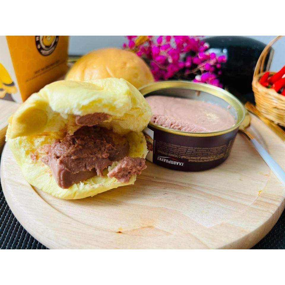 Pate gan ngỗng Nga chính ngạch hộp 90gr