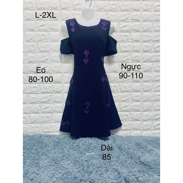 Đầm rớt vai