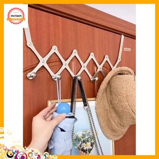 móc treo sau cửa , móc inox zíc zắc treo sau cửa gấp gọn  bền đẹp chắc chắn tiên lợi giá siêu rẻ