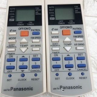 điều khiển điều hòa PANASONIC E-ION