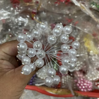 Cài Tóc Cô Dâu - Trâm hạt trai đính hạt