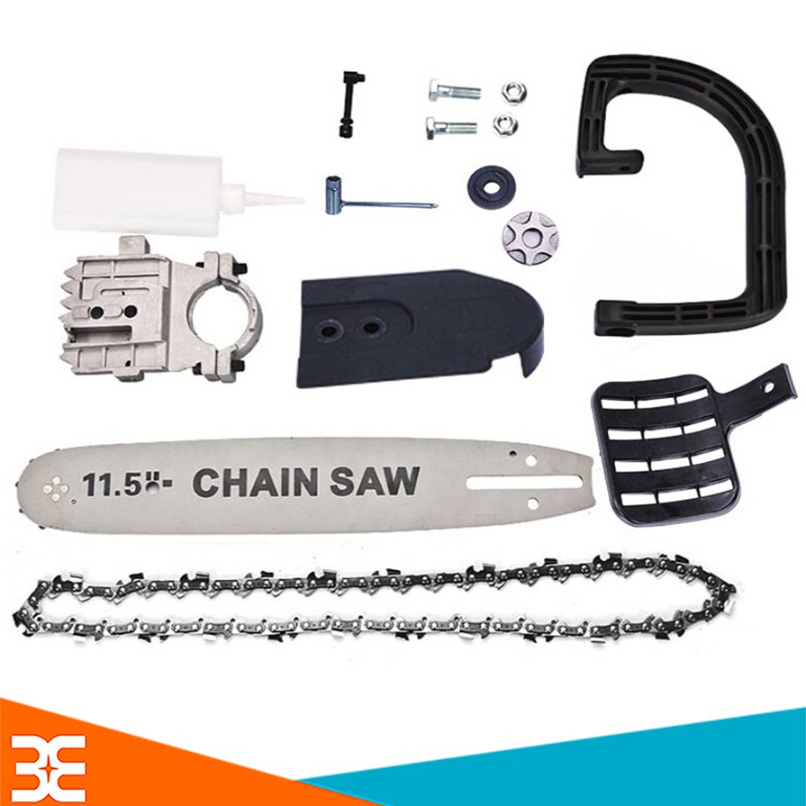 Bộ Lưỡi Cưa Xích Gắn Máy Cắt Mài Cầm Tay Chain Saw 11.5 Inch