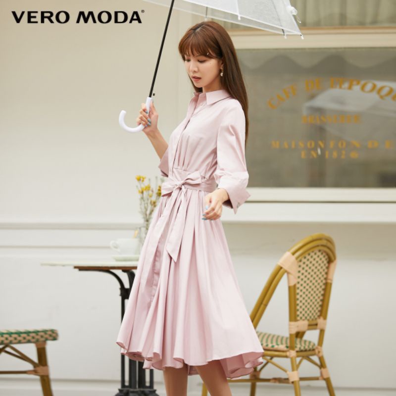 Vero Moda Váy Sơ Mi Thắt Đai