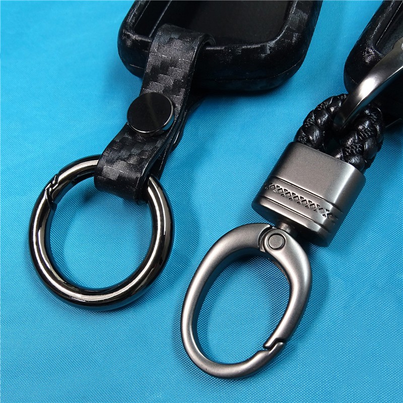 Chìa Khóa Ô Tô Sợi Carbon Cho Xe BMW X1 X3 X5 X6 Series 1 2 5 7 F15 F16 E53 E70 E39 F10 F30 G30 Vỏ Protecor