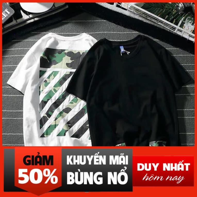 Áo thun rằn ri camo unisex nam nữ áo thun tay lỡ from rộng !