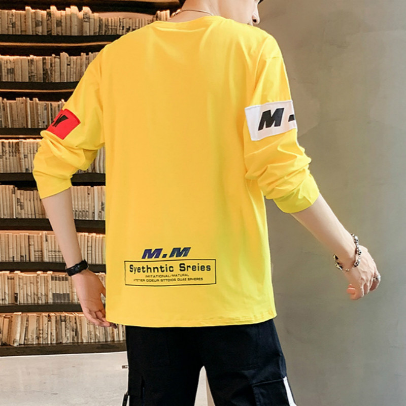 áo nam Dài Tay Cổ Tròn Thời Trang Hàn | BigBuy360 - bigbuy360.vn