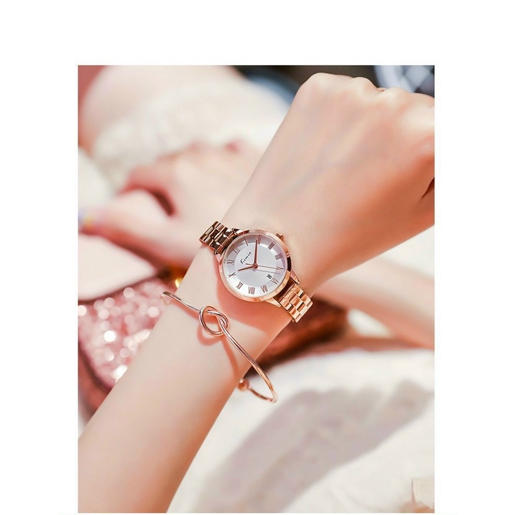 Đồng hồ - NỮ- KIMIO 6379 sang chảnh - Hàng Nhật, đồng hồ chống nước