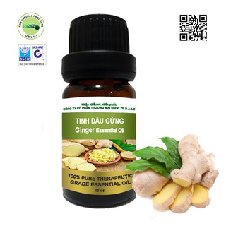 Tinh dầu Gừng nguyên chất nhập khẩu chính hãng Ấn Độ