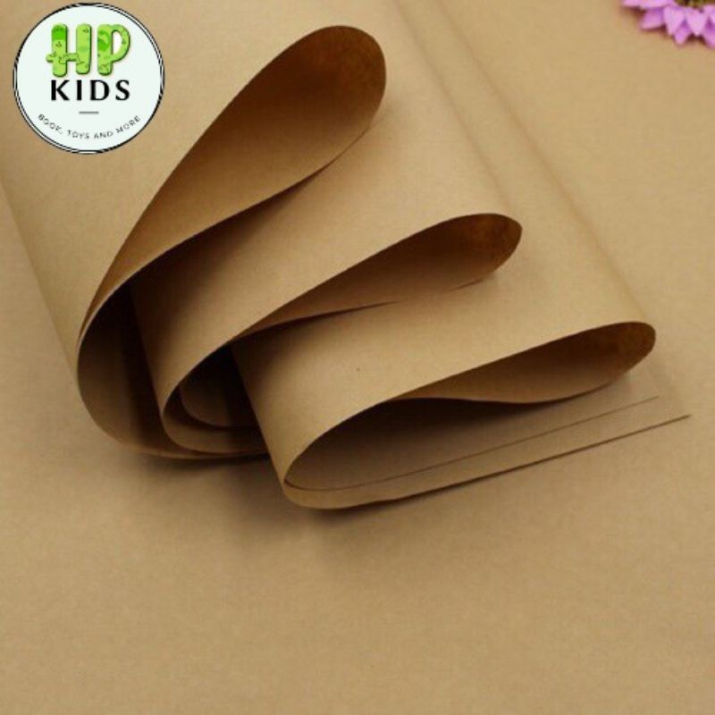 Giấy xi măng, giấy Kraft size to khổng lồ giá siêu rẻ cho bé tha hồ vẽ thoải mái