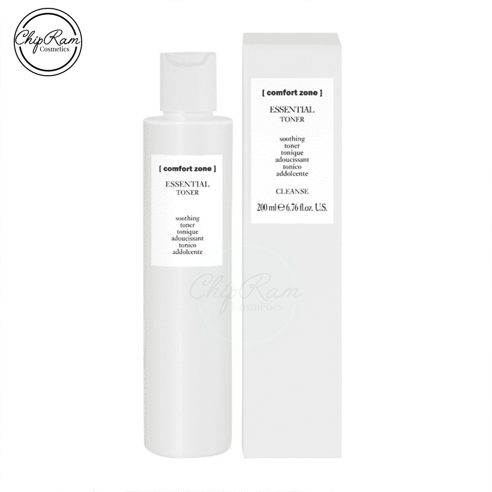 Nước hoa làm dịu da Comfort Zone Essential Toner không chứa cồn 200ml hàng chính hãng