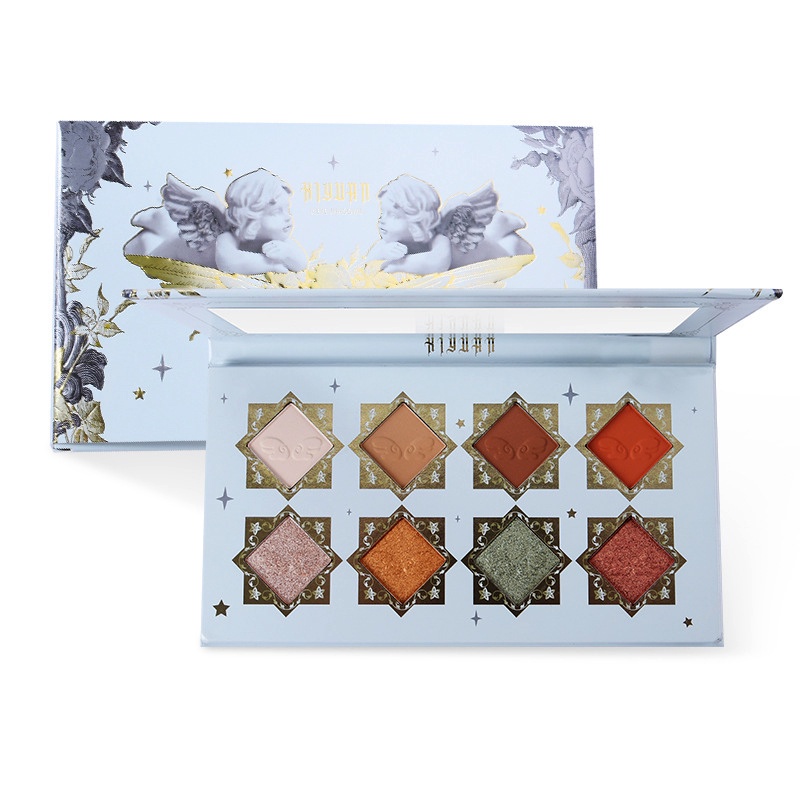 Bảng Phấn Mắt 8 Màu Sắc Ánh Ngọc Trai Tự Nhiên Nhiều Màu Sắc