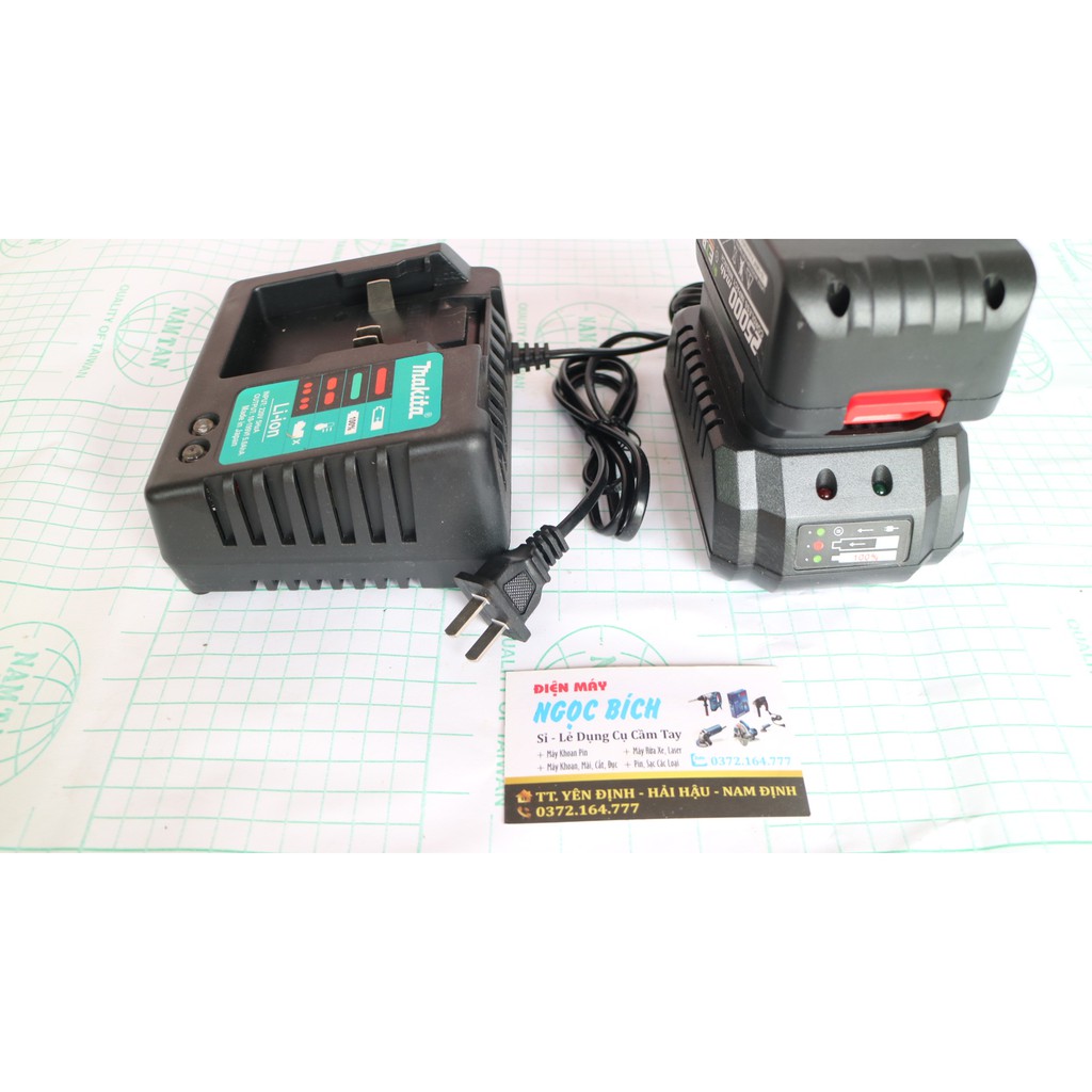 Đế,Cốc sạc 21v cho máy khoan pin, máy siết bulong dùng pin 21v, 24v, 26v, 26v,...