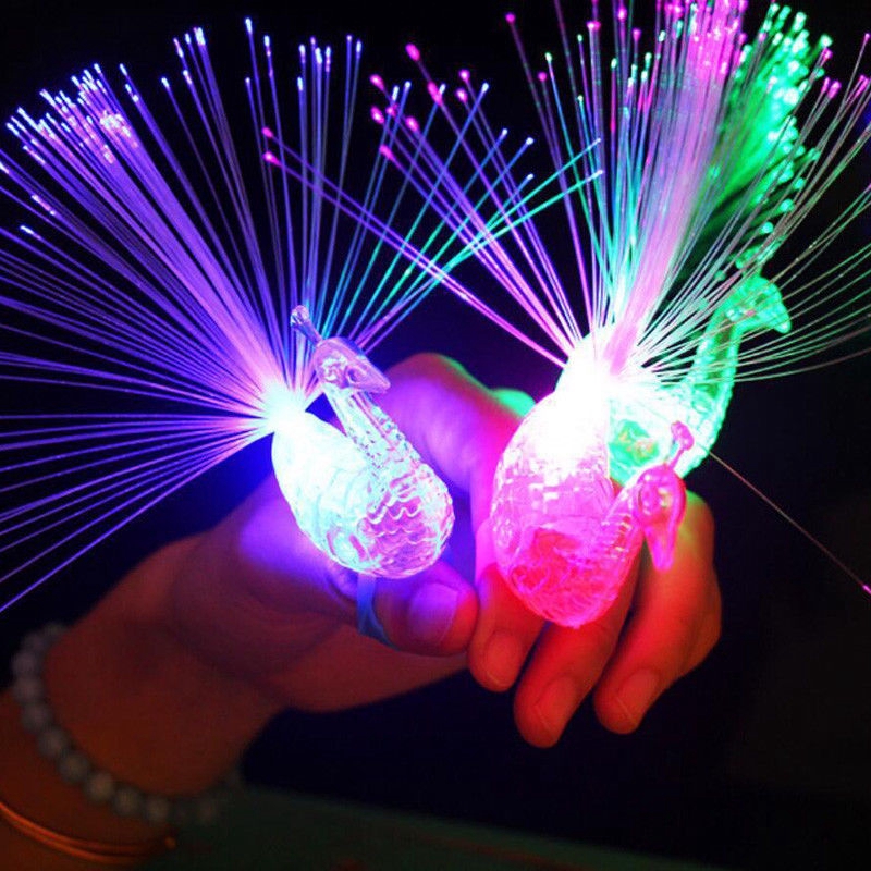 Đèn Led Dạng Nhẫn Hình Chim Công