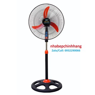 Quạt cây đứng công nghiệp cánh 450mm QĐ-CN450P - Quạt lửng cánh 400mm QR-TH5 Điện Cơ 91 Bộ Quốc Phòng