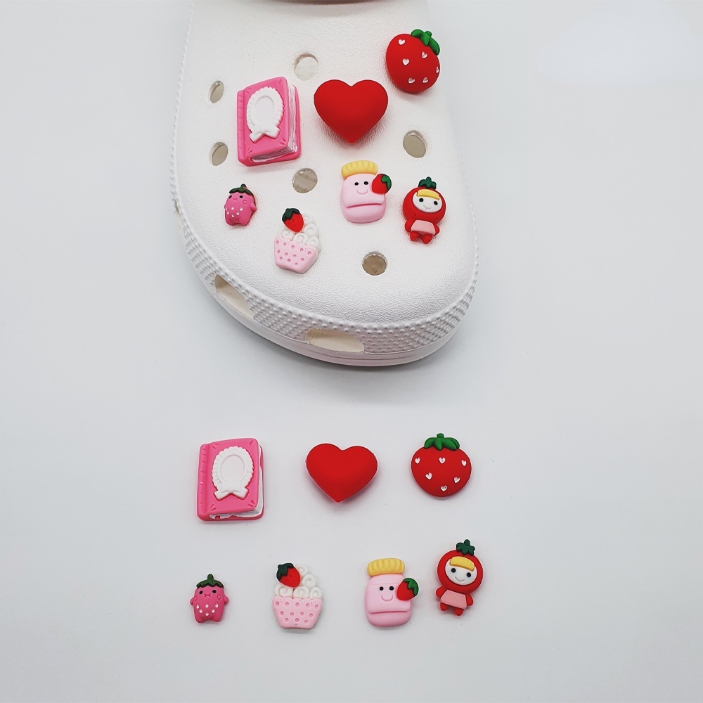 [Deco] Set 7 Trong 1 Set Phụ Kiện Trang Trí Giày Crocs Jibbitz Diy