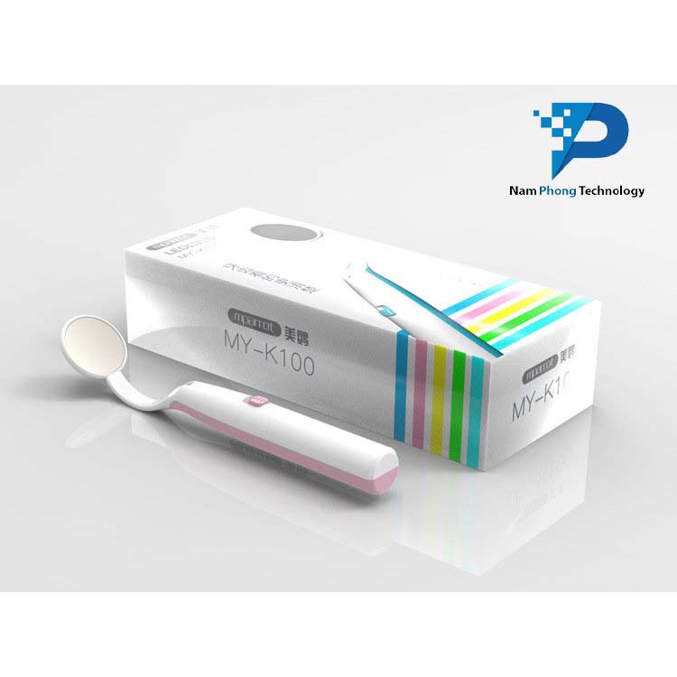 GƯƠNG NHA KHOA CÁN NHỰA CAO CẤP CHUYÊN DỤNG TẠI NHÀ KÈM ĐÈN LED, GƯƠNG SOI RĂNG DÀNH CHO NHA SĨ - NAMPHONG TECHNOLOGY