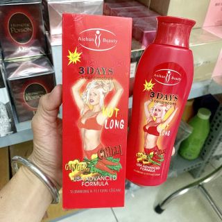Kem Tan mỡ 3 days