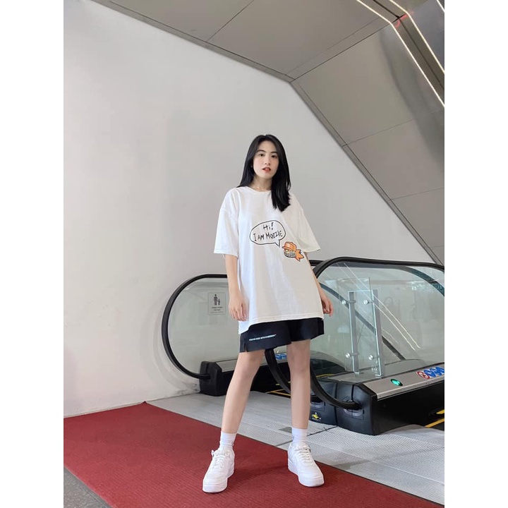 Áo thun unisex tay lỡ form rộng, áo phông nam nữ form rộng chất cotton 4 chiều mát mịn thấm hút mồ hôi HH11