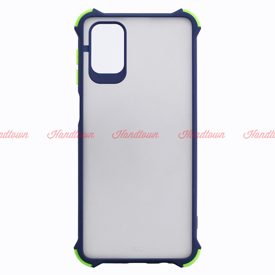 Ốp Lưng Chống Sốc Nhám Samsung Galaxy M51 M 51 Viền Màu Thời Trang TPU Viền Dẻo Lưng Cứng H201114