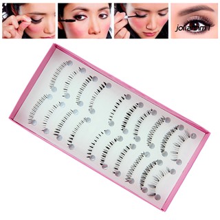 [Hàng mới về] Set 10 cặp lông mi giả cho mí mắt dưới nhiều phong cách khác nhau dùng nối mi làm đẹp