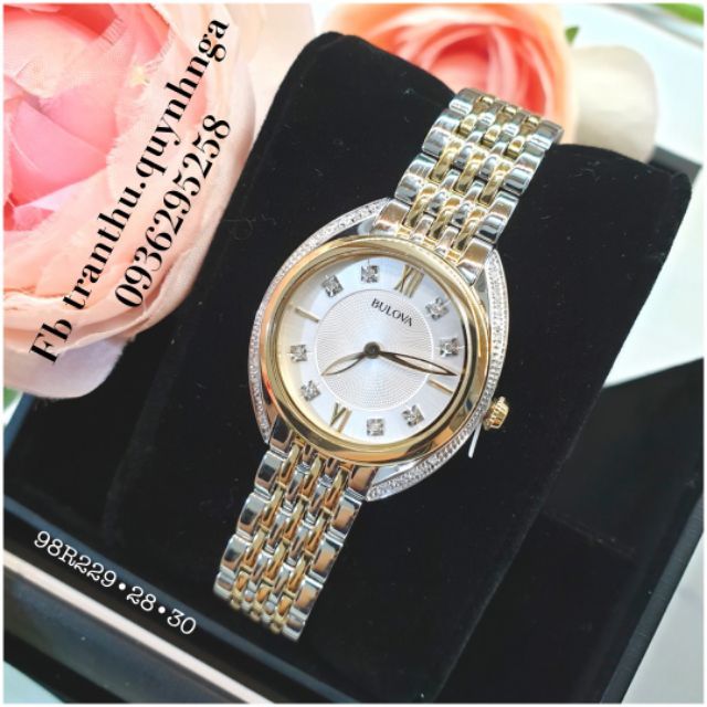 Đồng hồ nữ BULOVA 98R229 CHÍNH HÃNG