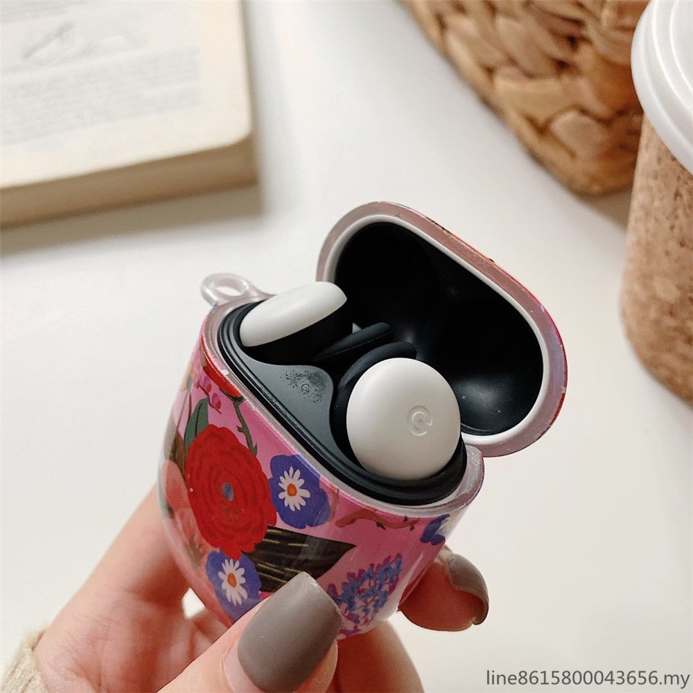 Cứng Vỏ Bảo Vệ Hộp Sạc Tai Nghe Google Pixel Buds2 Google Pixel Buds 2 Bằng Pc Cứng Kèm Móc Treo Tiện Dụng