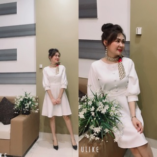 Váy tay bồng thiết kế