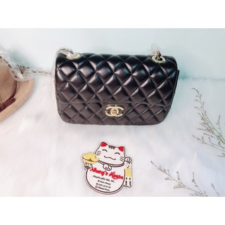 Túi da mờ form Classic size 23cm
