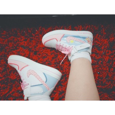 (Order) Giày peppa pig hồng cao cổ