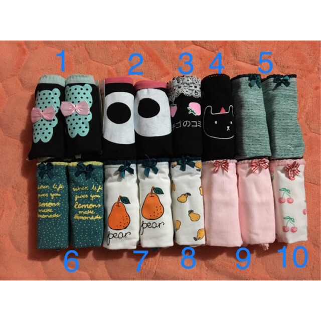 Quần chip combo 10 chiếc [ảnh thật kèm video]