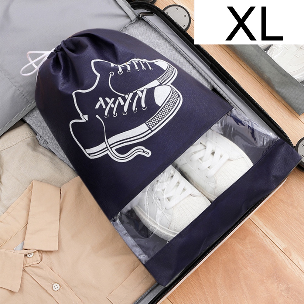 1 Túi Dây Rút Vải Không Dệt Chống Bụi Đựng Đồ Du Lịch Tiện Lợi