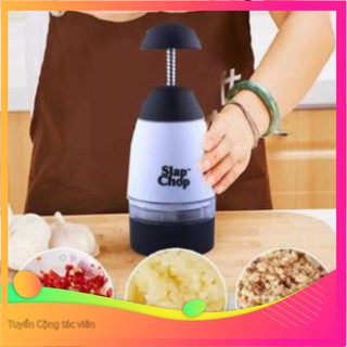 Dụng Cụ Dập Tỏi, Cắt Rau Củ Quả Bằng Tay Đa Năng Slap Chop Tiện Ích Cho Nhà Bếp GIÁ TỐT