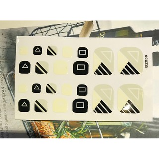 Miếng dán móng chân - Nail Wraps (22 miếng dán khô)