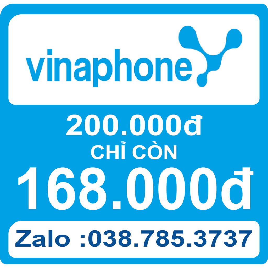 Thẻ Điện Thoại  Vina/Vinaphone 200k