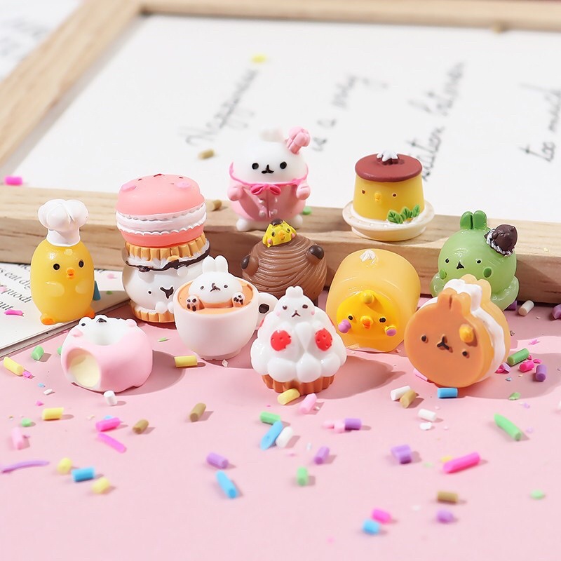 CHARM donut, sanwich, cafe,... phụ kiện handmade