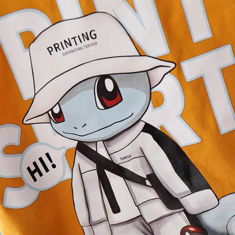 Bộ Cộc Tay Quần Lửng  Spint Cho Bé Trai, Set Cực Xinh Style Bad Boy Cho Bé Ken Store