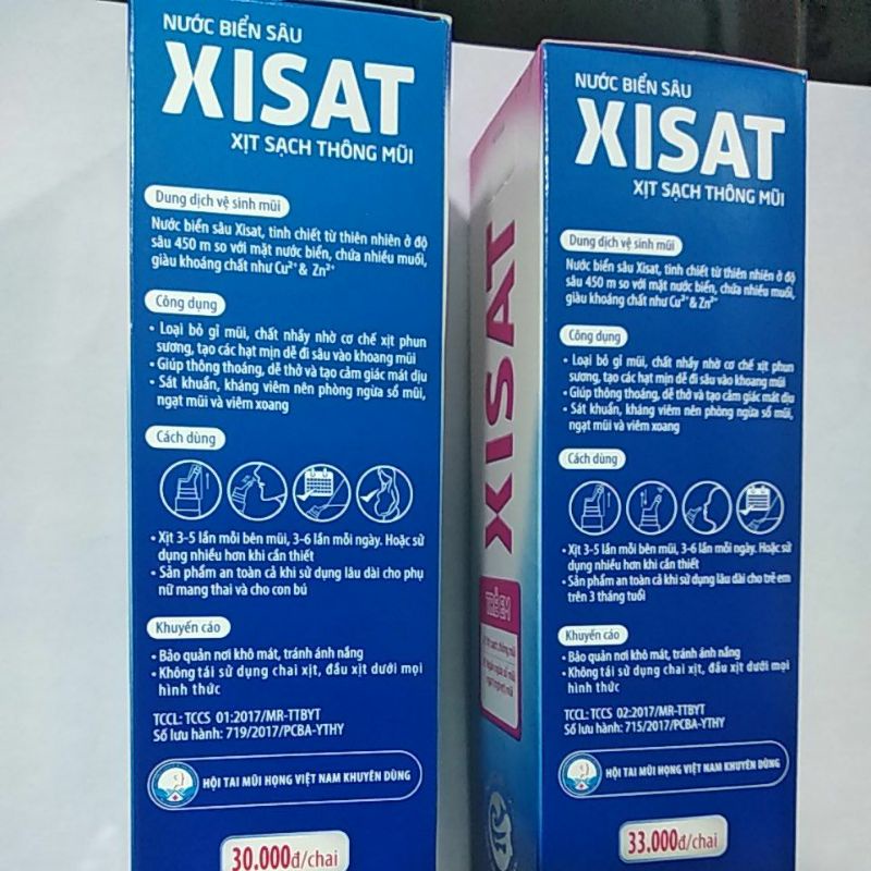 XiSat_ xịt sạch thông mũi cho người lớn và trẻ em (75ml)