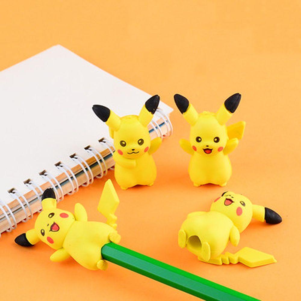 PEWANY Cục Tẩy Bút Chì Hình Pikachu Hoạt Hình Đáng Yêu