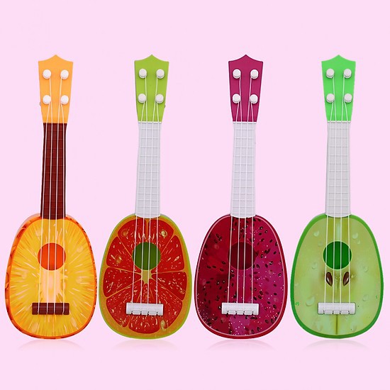 Đàn Guitar Mini Trái Cây Giúp Bé Cảm Thụ Âm Nhạc