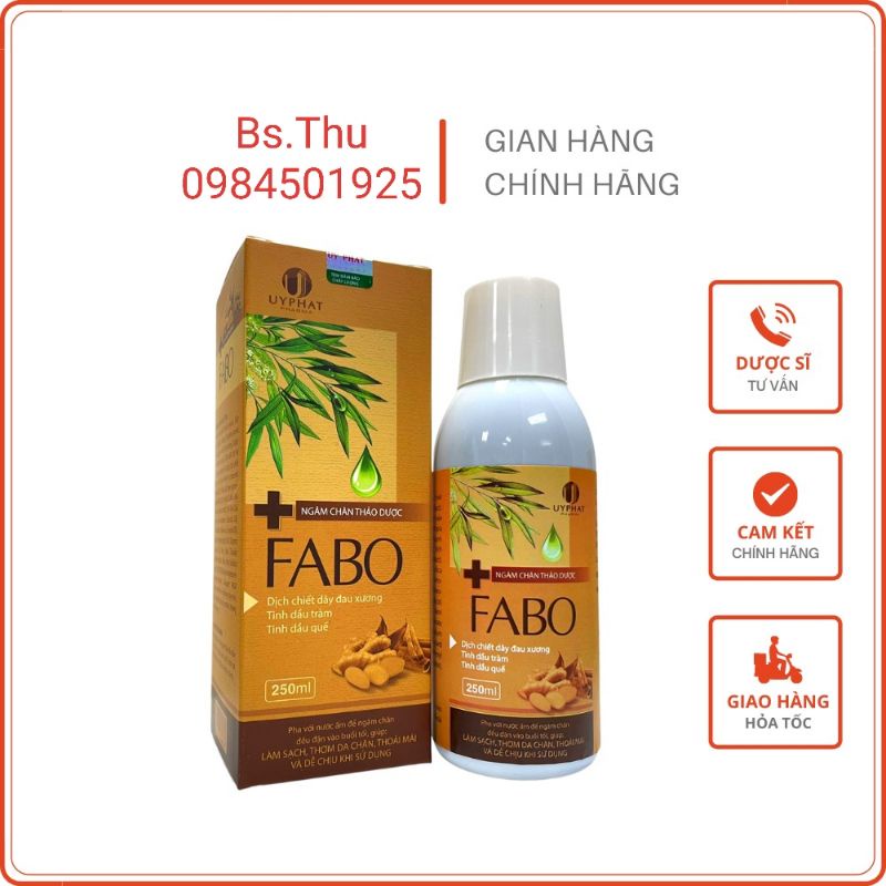Ngâm Chân THẢO DƯỢC FABO 250ml