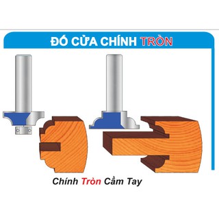 MŨI PHAY ĐÁNH CỬA CHÍNH CHỈ TRÒN