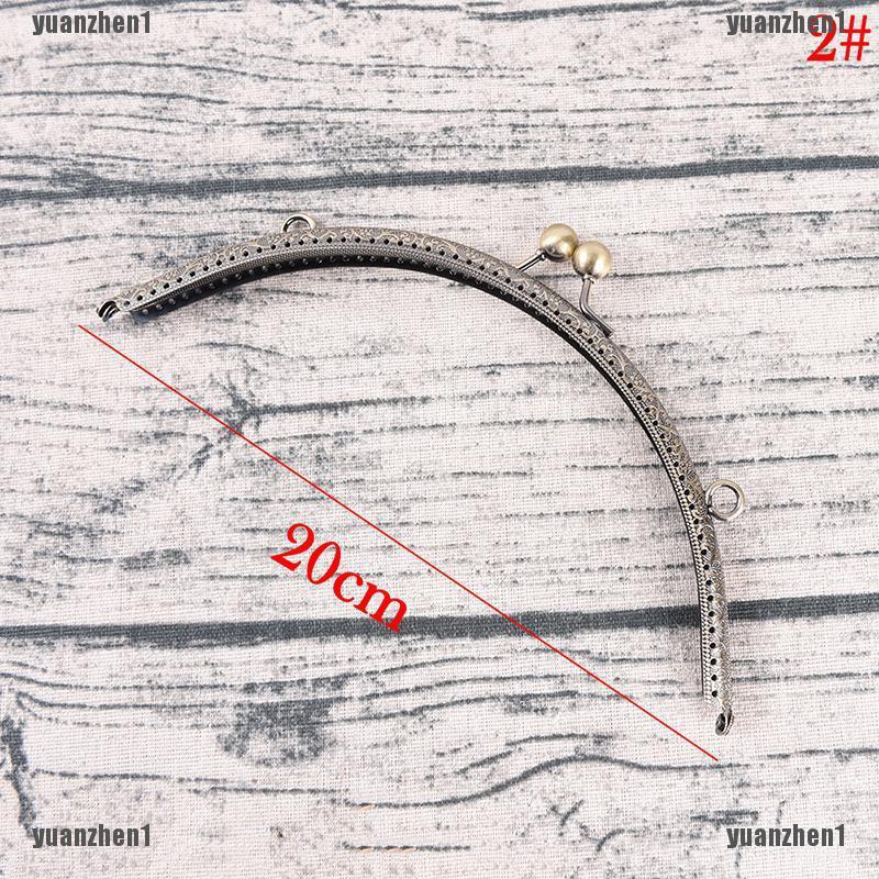 Khung Khóa Túi Xách Hình Hoa Bằng Hợp Kim Phong Cách Retro