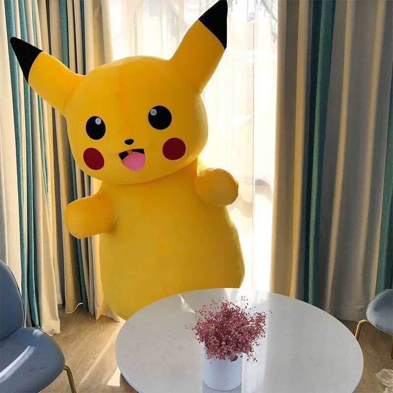 đẹp bán hàng trực tiếp tại nhà máyngười nổi tiếng mạng gấu búp bê trang phục nâu Pikachu Kumamoto phim hoạt hìn